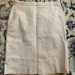 White no. 2 pencil skirt